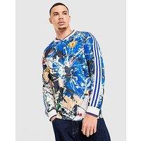 adidas Originals Manchester United FC x The Stone Roses Long Sleeve Shirt - Multicolor - Mens
