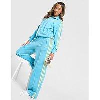 adidas Originals Oversized Firebird Track Pants - Blue - Womens