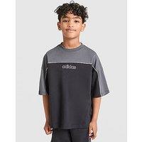 adidas Linear T-Shirt/Shorts Set Children - Black
