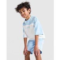 adidas Linear T-Shirt/Shorts Set Children - White