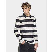 adidas Sgura Authentic Jersey Long Sleeve - Black - Mens