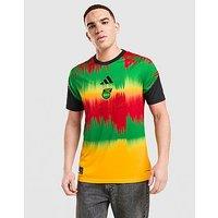 adidas Jamaica 2026 Pre Match Home Shirt - Yellow - Mens