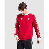 adidas Originals Manchester United FC OG Crew Sweatshirt - Red - Mens