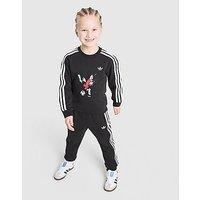 adidas Originals x Disney Goofy Crew Tracksuit Children - Black