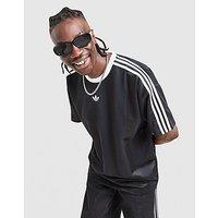 adidas Originals Adicolor Jacquard Poly T-Shirt - Black - Mens