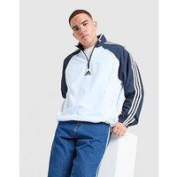 adidas Teamgeist 1/2 Zip Track Top - Blue - Mens