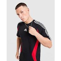 adidas Teamgeist T-Shirt - Black - Mens