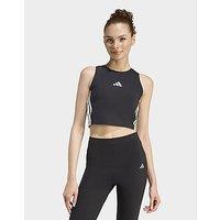 adidas Essentials 3-stripes Padded Tank - Black - Womens