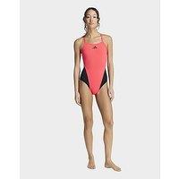adidas Ripstream Team Thin Straps C-back Swimsuit - Red - Womens