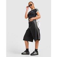 adidas Originals Firebird Denim Jorts - Black - Womens