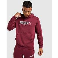 PUMA Core Sportswear Hoodie - Red - Mens