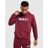 PUMA Core Sportswear Hoodie - Red - Mens