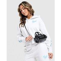 PUMA Hoops Crop Full Zip Hoodie - Grey - Womens