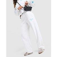 PUMA Hoops Wide Leg Joggers - Grey - Womens