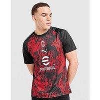 PUMA AC Milan Warm Up T-Shirt - Red - Mens
