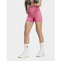 adidas 3 Stripes Studio All Me Booty Short Leggings - Pink - Womens