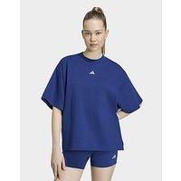 adidas 3-stripes Studio T-shirt - Blue - Womens
