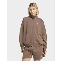 adidas 3 Stripes Studio Tracktop - Brown - Womens