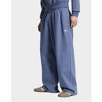 adidas Trefoil Essentials Melange Baggy Open Hem Pants - Blue - Mens