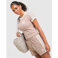 adidas Originals Classic Slim T-Shirt - Brown - Womens