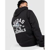 adidas Originals Trefoil Graphic Hoodie - Black - Mens