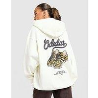 adidas Originals Leopard Samba Hoodie - White - Womens