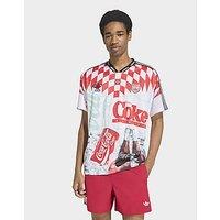 adidas X COCA-COLA CLASSIC SPORT MASH-UP JERSEY - White - Mens