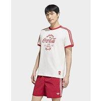 adidas X COCA-COLA CLASSIC SPORT CALI TEE - White - Mens