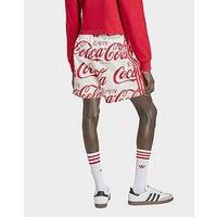 adidas X COCA-COLA CLASSIC SPORT COTTON SHORTS - White - Mens