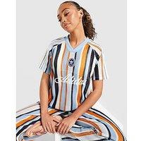 adidas Originals Crochet Football Top - Blue - Womens