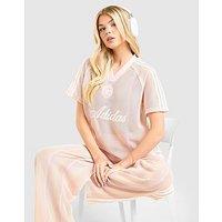 adidas Originals Crochet Football Top - Pink - Womens