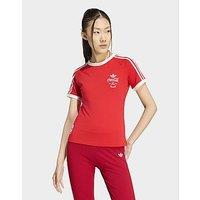 adidas X COCA-COLA 3-STRIPES TEE - Red - Womens
