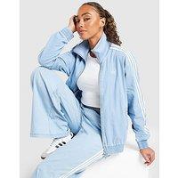 adidas Originals Firebird Lightweight Denim Track Top - Blue - Womens