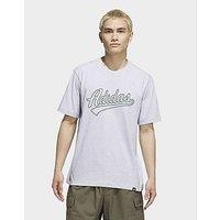 adidas Varsity Tailsweep Graphic T-shirt - Grey - Mens