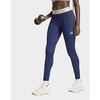 adidas Techfit Workout Color Block 7/8 Leggings - Blue - Womens