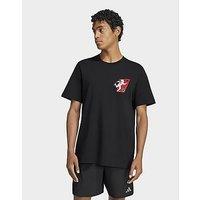 adidas PREDATOR GRAPHIC T-SHIRT - Black - Mens