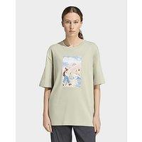 adidas Terrex Secret Paths Ahead Graphic Tshirt - Green - Womens