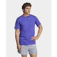 adidas D4t Primelift 3 Stripes T-shirt - Purple - Mens