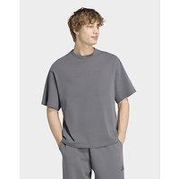adidas Soft Lux Graphic Tee - Grey - Mens