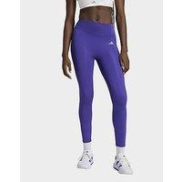 adidas Optim Essentials No Front Rise Seam 7/8 Leggings - Purple - Womens