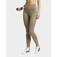 adidas Optime Workout Full Length Leggings - Brown - Womens