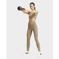 adidas Optim Essentials Stash Pocket Full-length Leggings - Brown - Womens