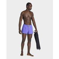 adidas Logo Stretchy Knit Swim Shorts 3 Inch - Green - Mens