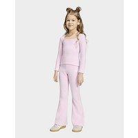 adidas Longsleeve Leggings Set Winterized Rib - Pink - Kids