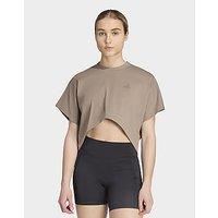 adidas Primelift Workout Graphics T-shirt - Brown - Womens
