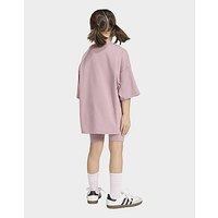 adidas Cycling Shorts Tee Set - Purple - Kids
