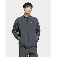 adidas TECH TREFOIL ESSENTIALS FZ HOOD Track Top - Grey - Mens