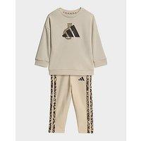 adidas Animal Leggings Set - Brown - Kids