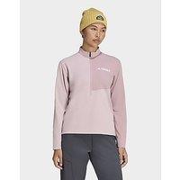 adidas Terrex Multi Climacool 1/2 Zip Long Sleeve TEE - Purple