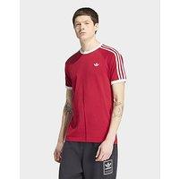 adidas 3-stripes T-shirt - Red - Mens